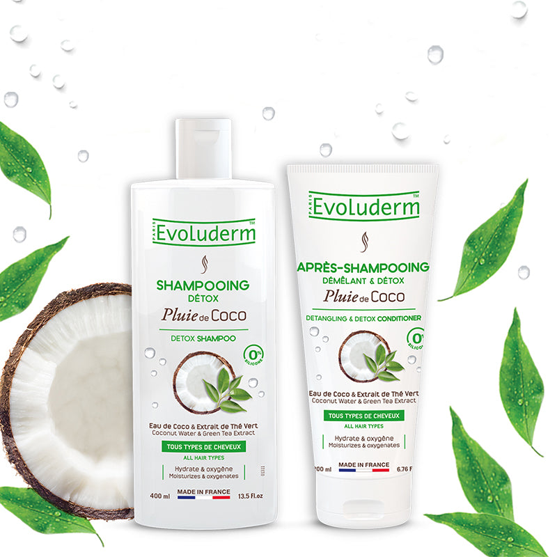 Rituel Cheveux Détox Pluie de Coco