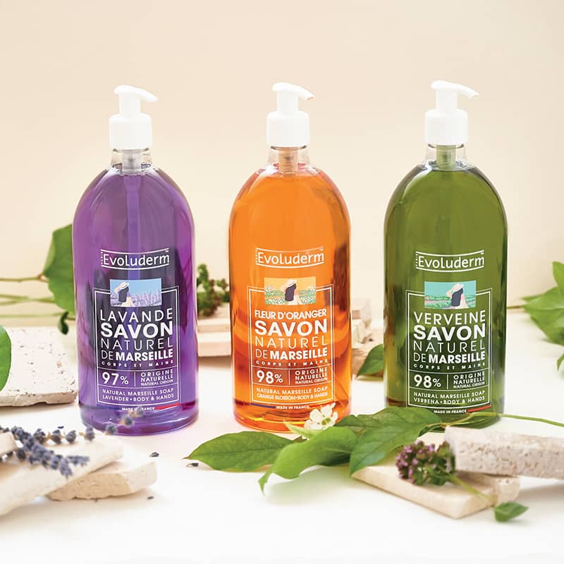 Mon Trio Savons Naturels De Marseille Corps & Mains