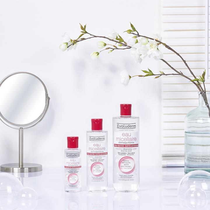Eau Micellaire Démaquillante Peaux Réactives, Sujettes Aux Rougeurs
